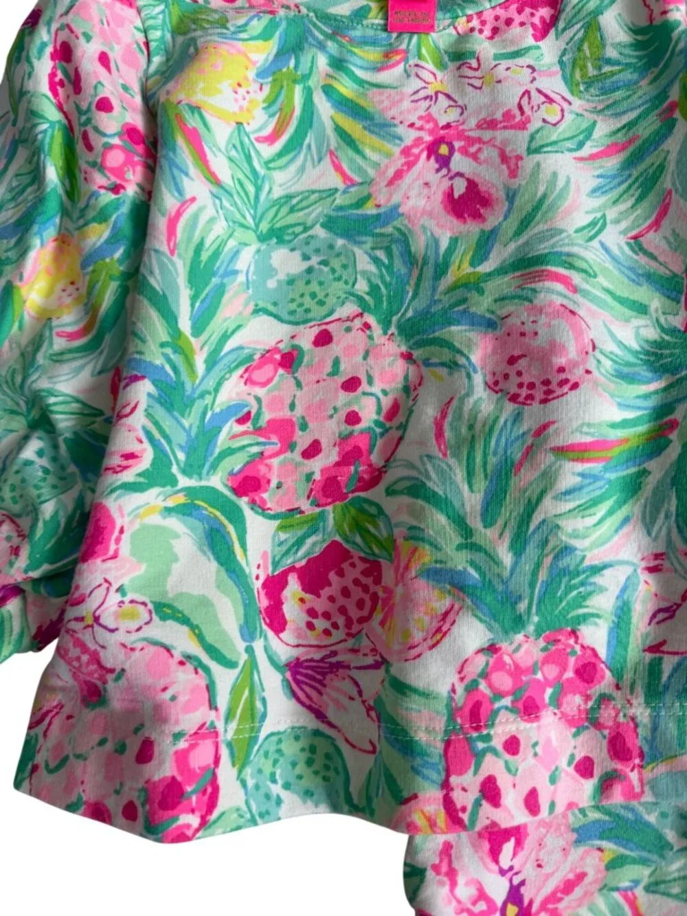 LILLY PULITZER Girls Pineapple Print Multicolor Set Size Small (4/5)